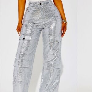 AMAZING Cargo Disco Pants Size L